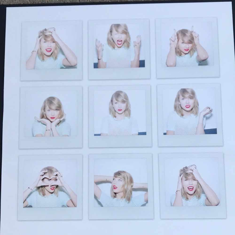Taylor Swift lithograph (1989)